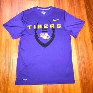 Nike Dri Fit LSU Tigers Icon Purple Men’s Sz Small
